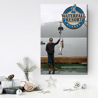 Canvas art for your photos of fishing success