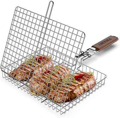 BBQ fish basket gift for fishermen chefs